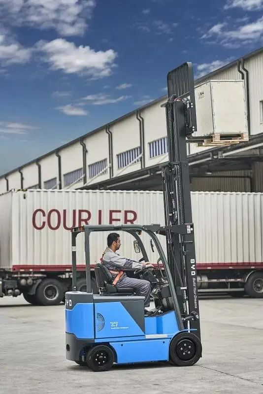 Domestic electric forklift production directly from the manufacturer Storage and handling equipment A variety of models 