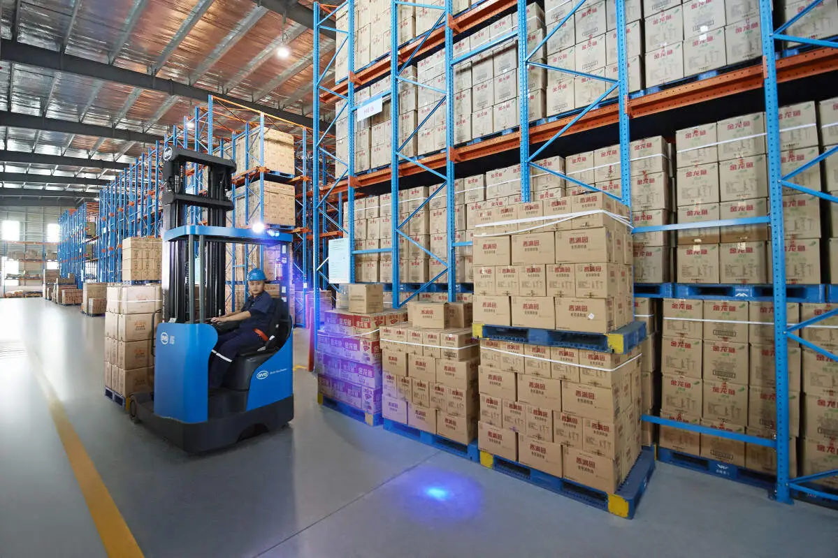BYD cold chain forklift case | Low temperature clean lithium battery forklift cold storage logistics application solutio