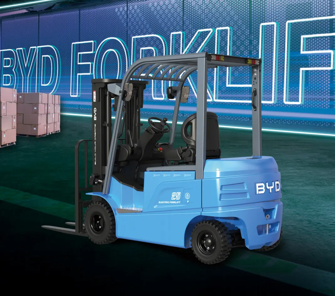 Lithium Warehouse Equipment: BYD Lithium Forklifts Optimize Global Warehouse Handling Efficiency