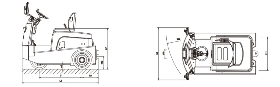 5-Ton Station Drive Electric Tractor BYD-Q50TPS(Image1) 5-Ton Station Drive Electric Tractor BYD-Q50TPS(Image1)